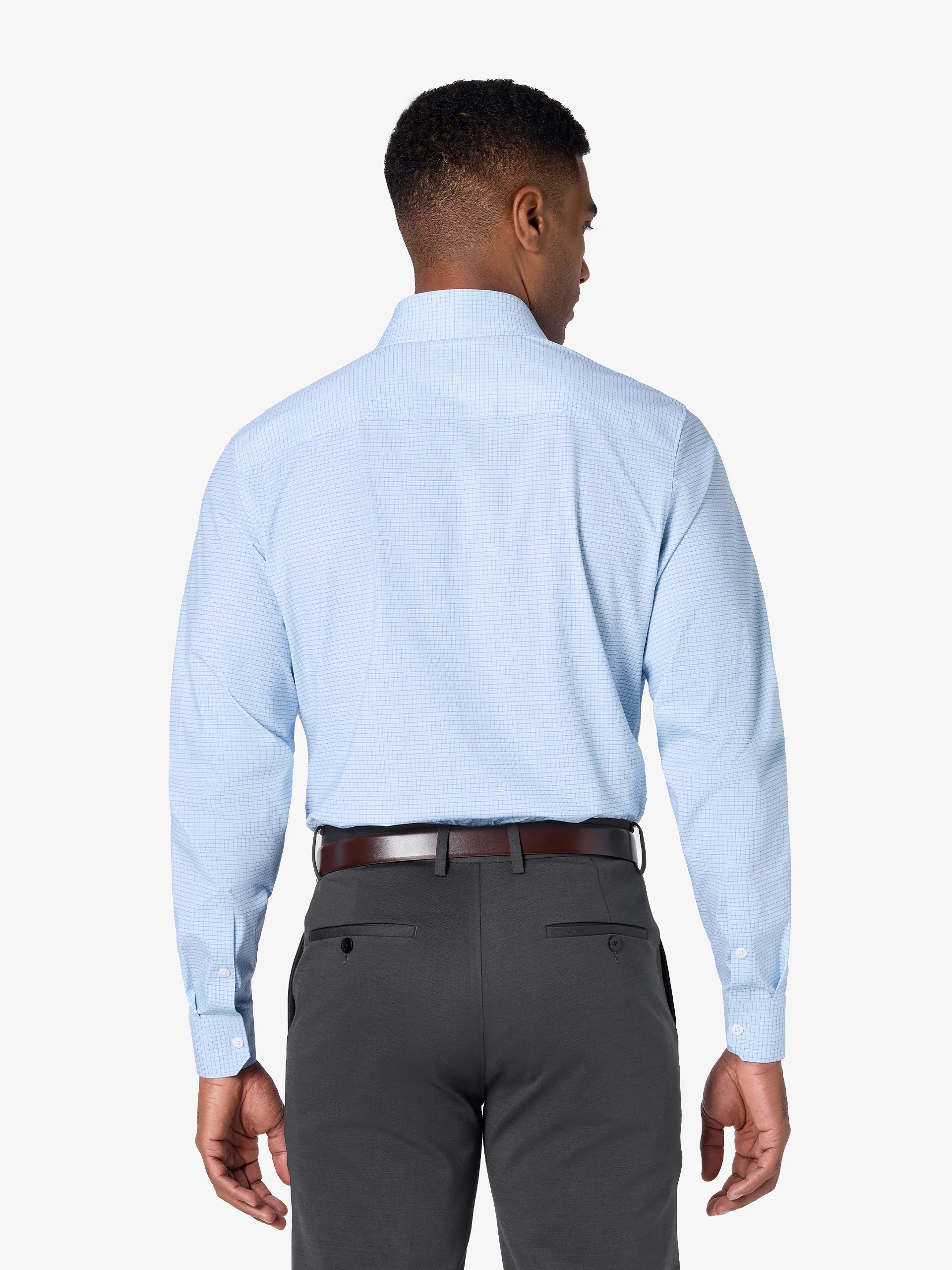 xShirt 5.0 - Light Blue Check - Image 5