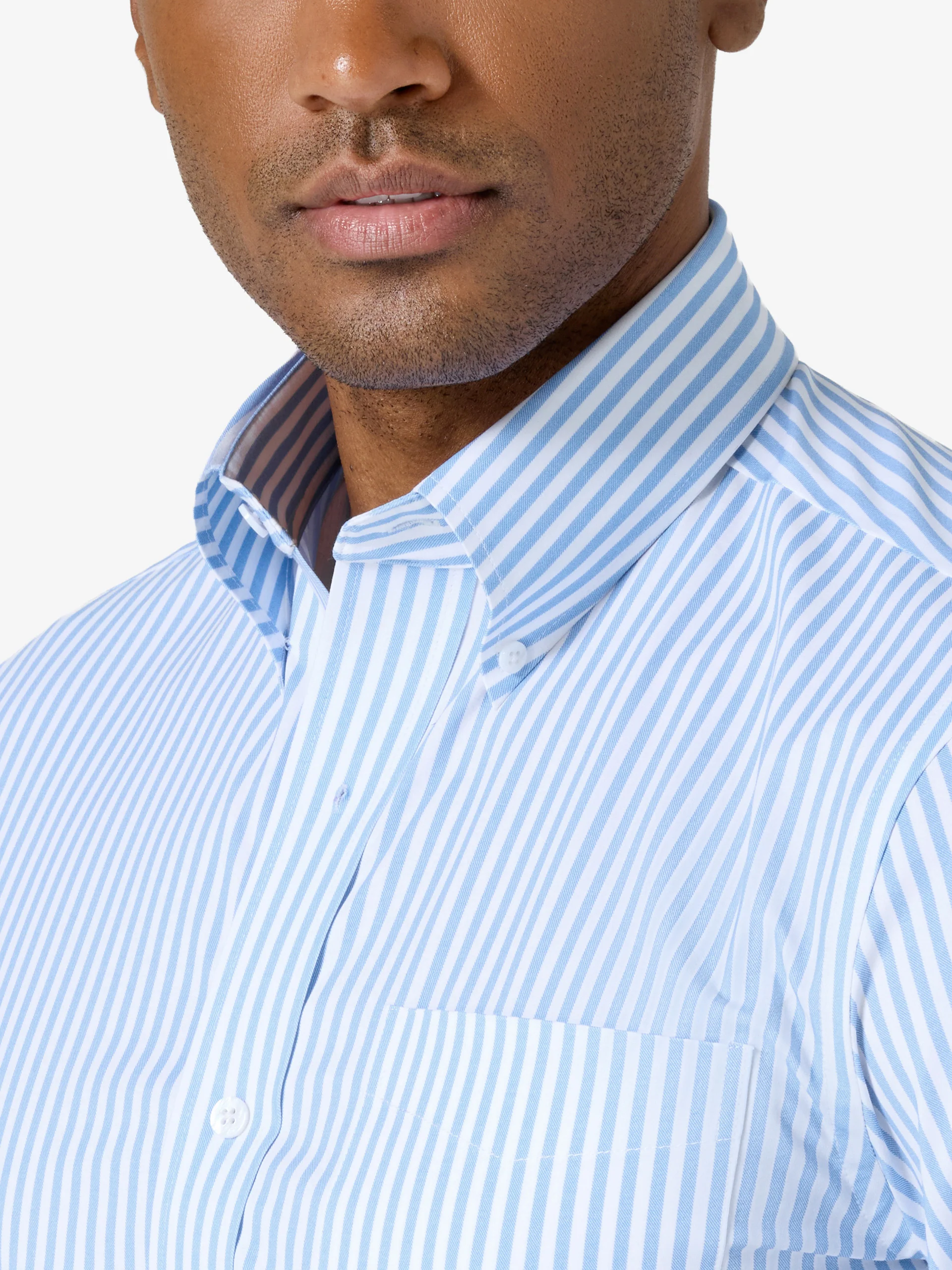 xShirt 5.0 Oxford - Light Blue Stripe - Image 3