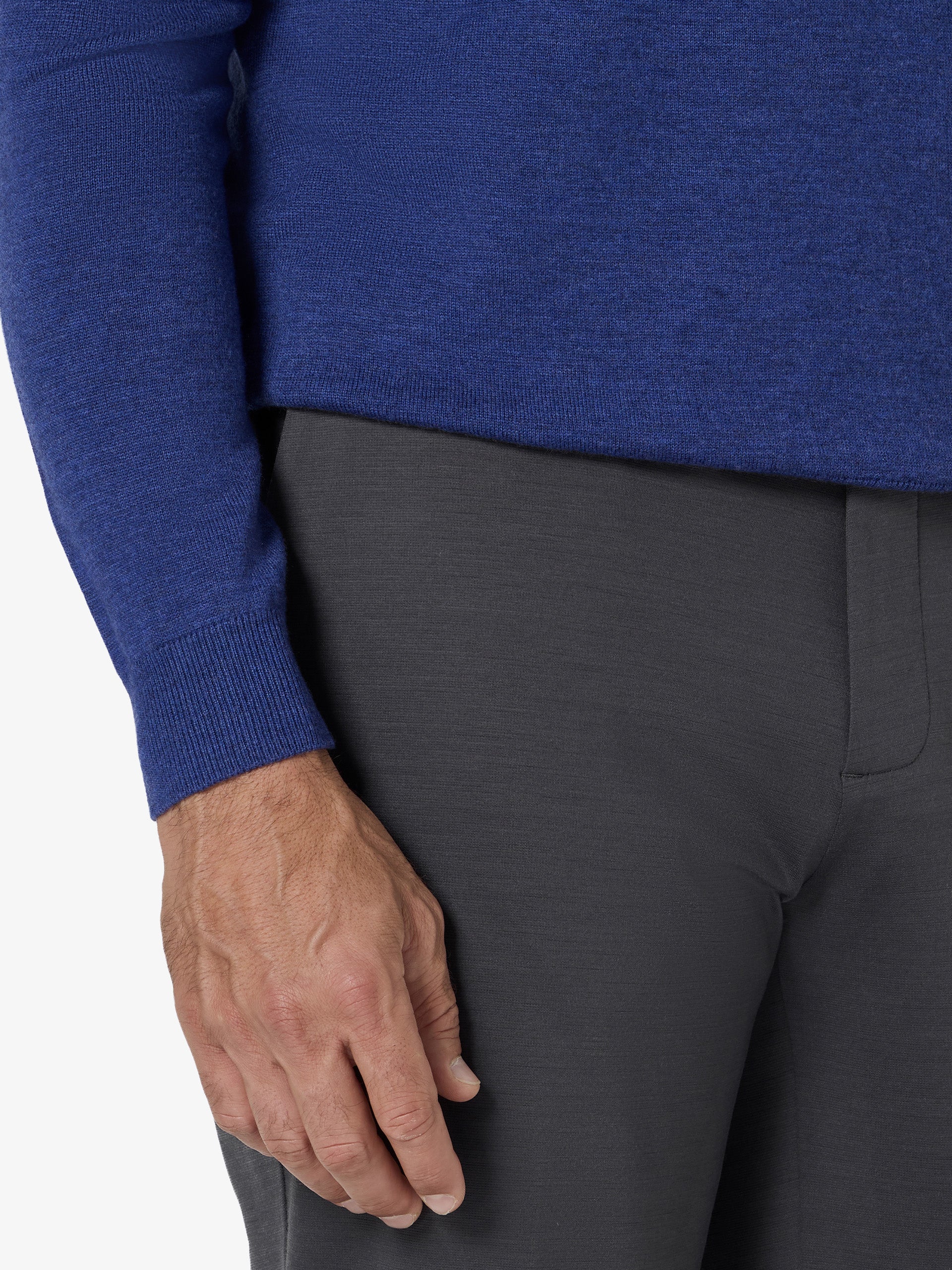 xSweater Merino Crewneck Midweight - Blue - Image 4