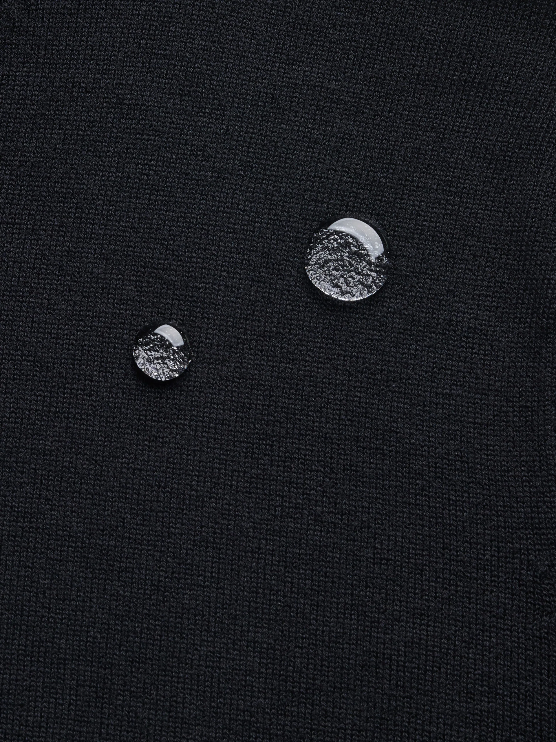 xSweater Merino Half-Zip Midweight - Black - Image 8